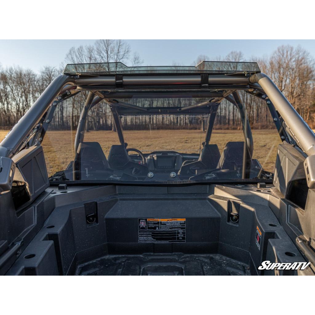 SuperATV Polaris RZR Pro R Rear Windshield - MojoMotoSport.com