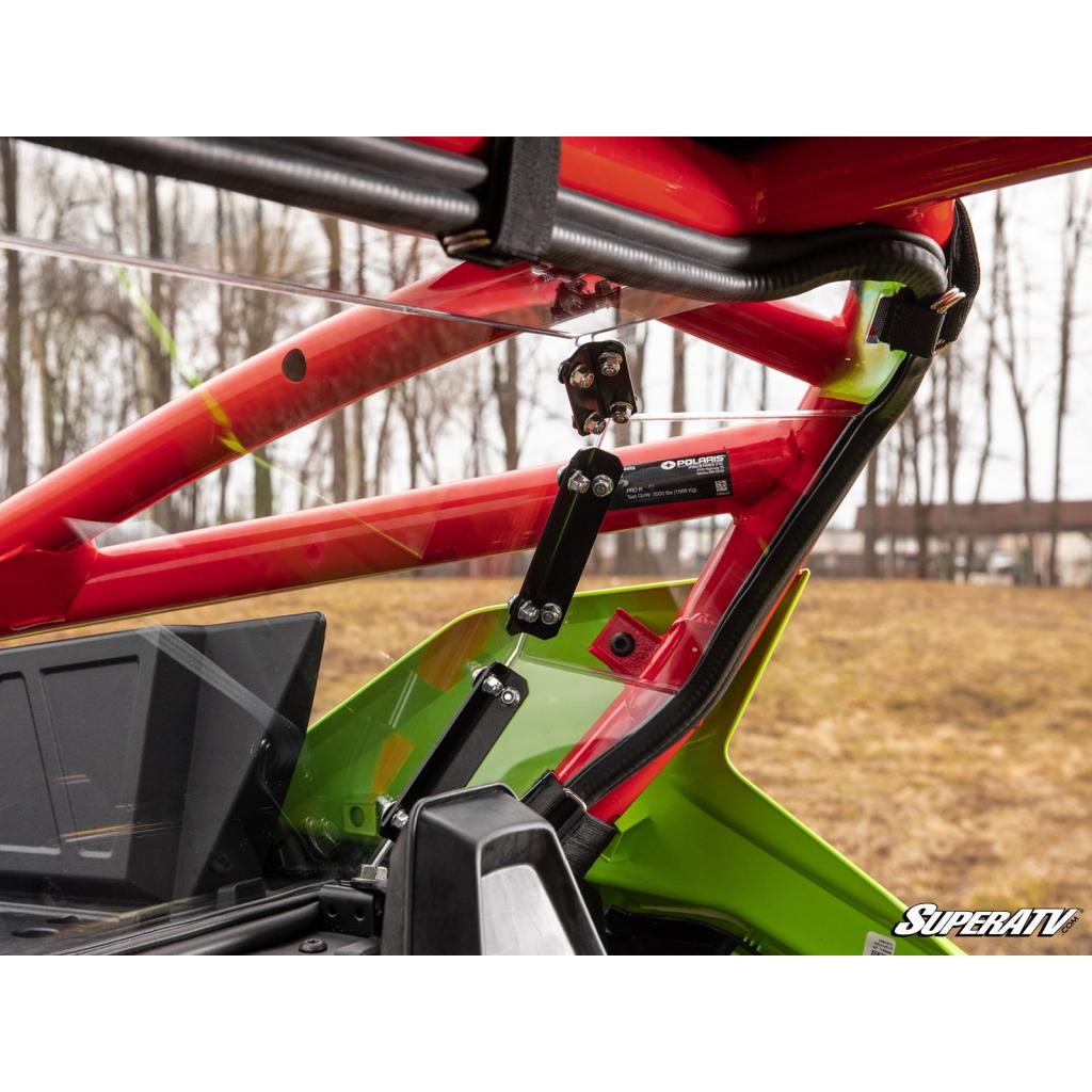 SuperATV Polaris RZR Pro R Rear Windshield - MojoMotoSport.com