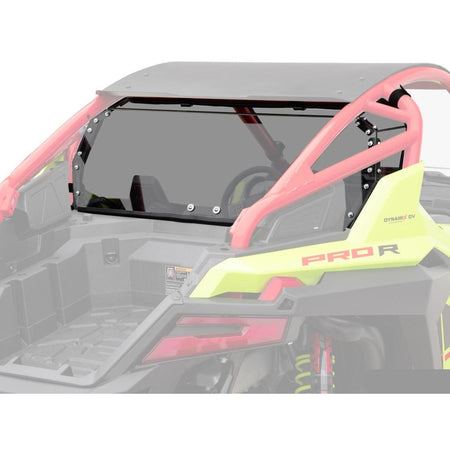 SuperATV Polaris RZR Pro R Rear Windshield - MojoMotoSport.com