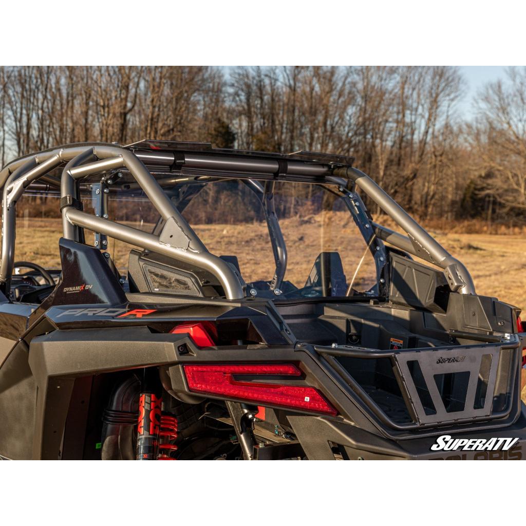 SuperATV Polaris RZR Pro R Rear Windshield - MojoMotoSport.com