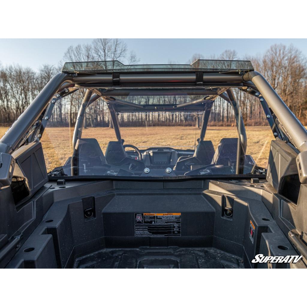 SuperATV Polaris RZR Pro R Rear Windshield - MojoMotoSport.com