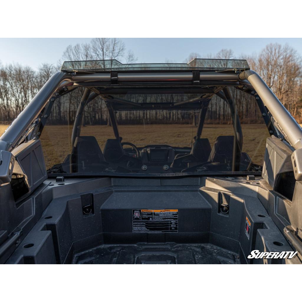 SuperATV Polaris RZR Pro R Rear Windshield - MojoMotoSport.com