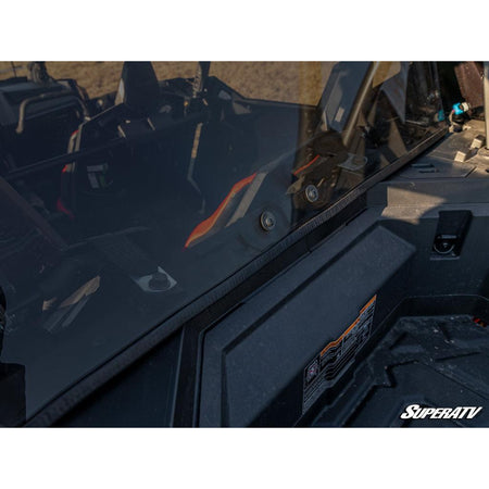 SuperATV Polaris RZR Pro R Rear Windshield - MojoMotoSport.com