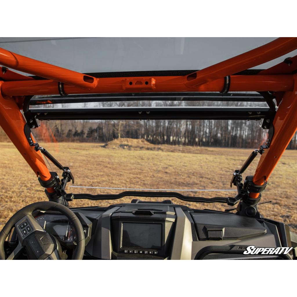 SuperATV Polaris RZR Pro R Scratch - Resistant Flip Windshield - MojoMotoSport.com