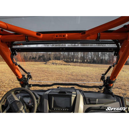 SuperATV Polaris RZR Pro R Scratch - Resistant Flip Windshield - MojoMotoSport.com
