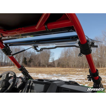 SuperATV Polaris RZR Pro R Scratch - Resistant Flip Windshield - MojoMotoSport.com