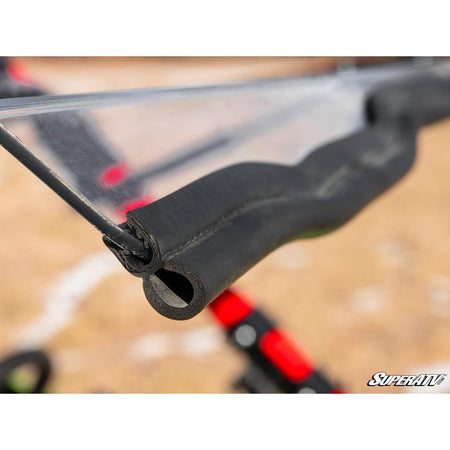 SuperATV Polaris RZR Pro R Scratch - Resistant Flip Windshield - MojoMotoSport.com