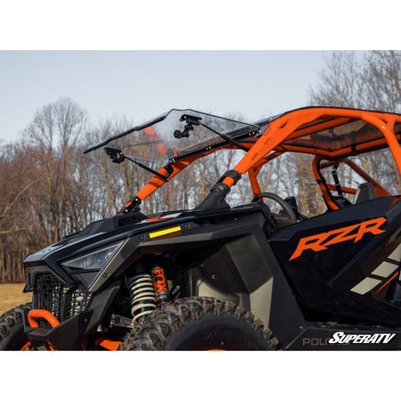 SuperATV Polaris RZR Pro R Scratch - Resistant Flip Windshield - MojoMotoSport.com