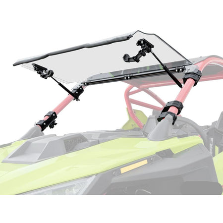 SuperATV Polaris RZR Pro R Scratch - Resistant Flip Windshield - MojoMotoSport.com