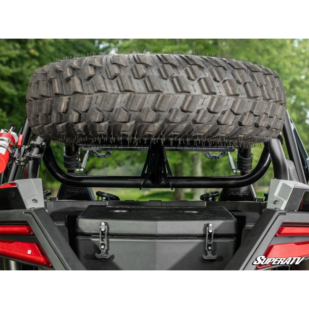 SuperATV Polaris RZR Pro R Spare Tire Carrier - MojoMotoSport.com
