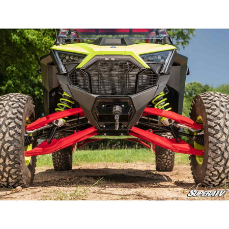 SuperATV Polaris RZR Pro R Winch Mounting Plate - MojoMotoSport.com