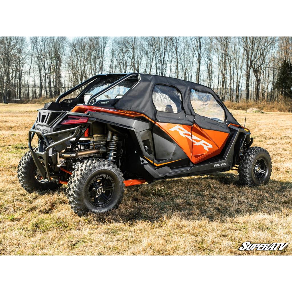 SuperATV Polaris RZR PRO XP 4 Primal Soft Cab Enclosure Upper Doors - MojoMotoSport.com
