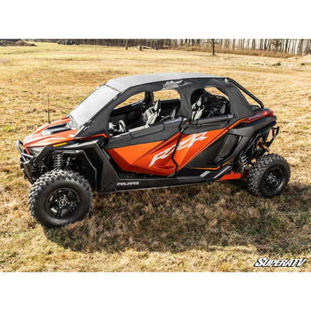 SuperATV Polaris RZR PRO XP 4 Primal Soft Cab Enclosure Upper Doors - MojoMotoSport.com