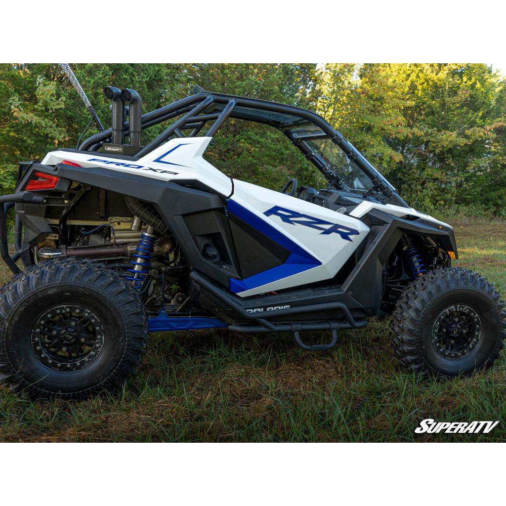SuperATV Polaris RZR PRO XP Heavy - Duty Nerf Bars - MojoMotoSport.com