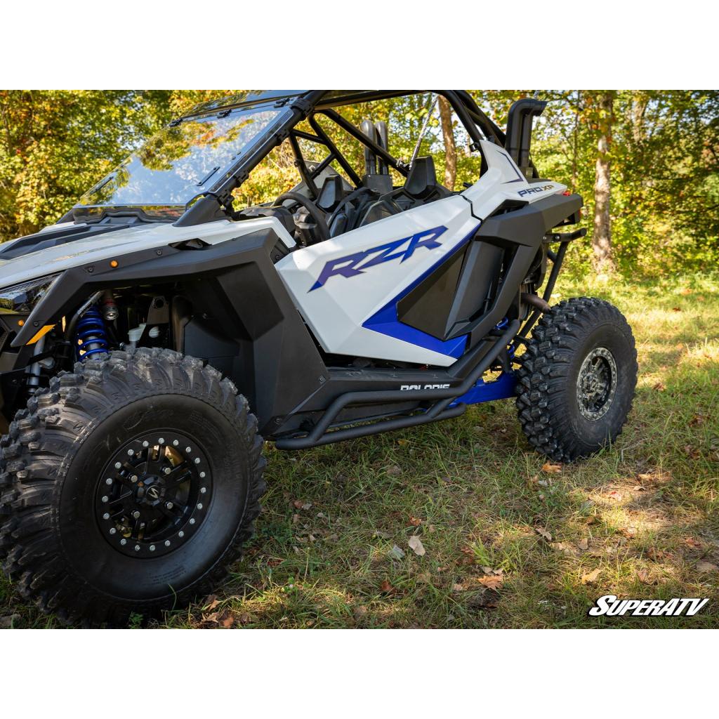 SuperATV Polaris RZR PRO XP Heavy - Duty Nerf Bars - MojoMotoSport.com