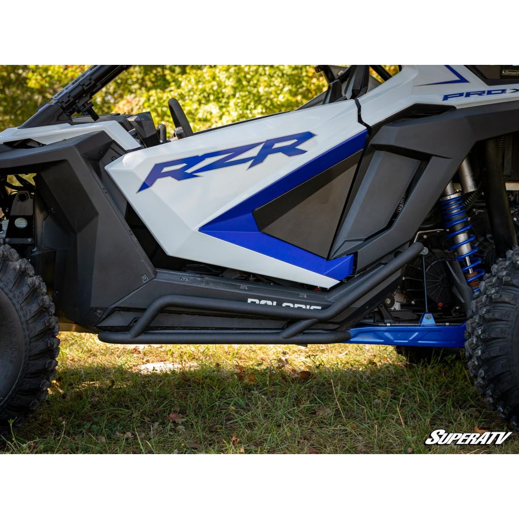 SuperATV Polaris RZR PRO XP Heavy - Duty Nerf Bars - MojoMotoSport.com