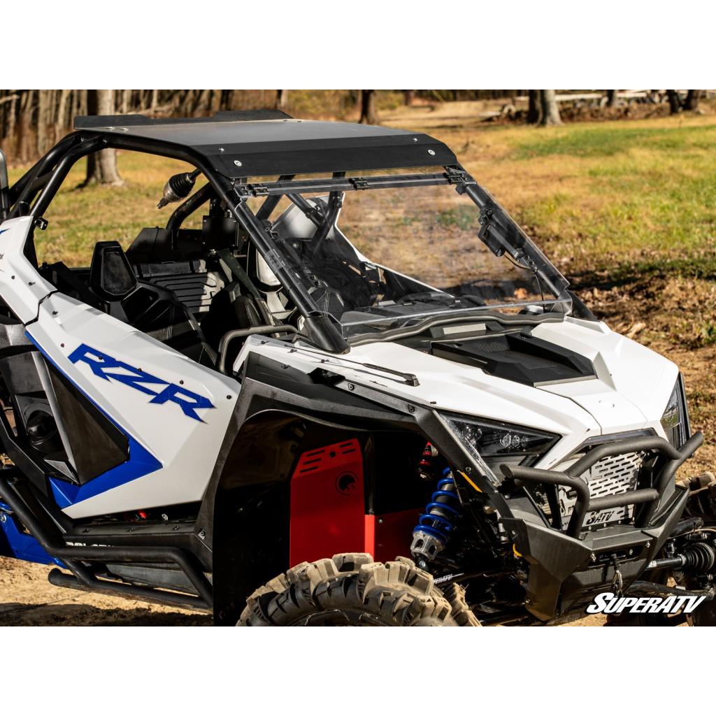 SuperATV Polaris RZR Pro XP MaxDrive Power Flip Windshield - MojoMotoSport.com