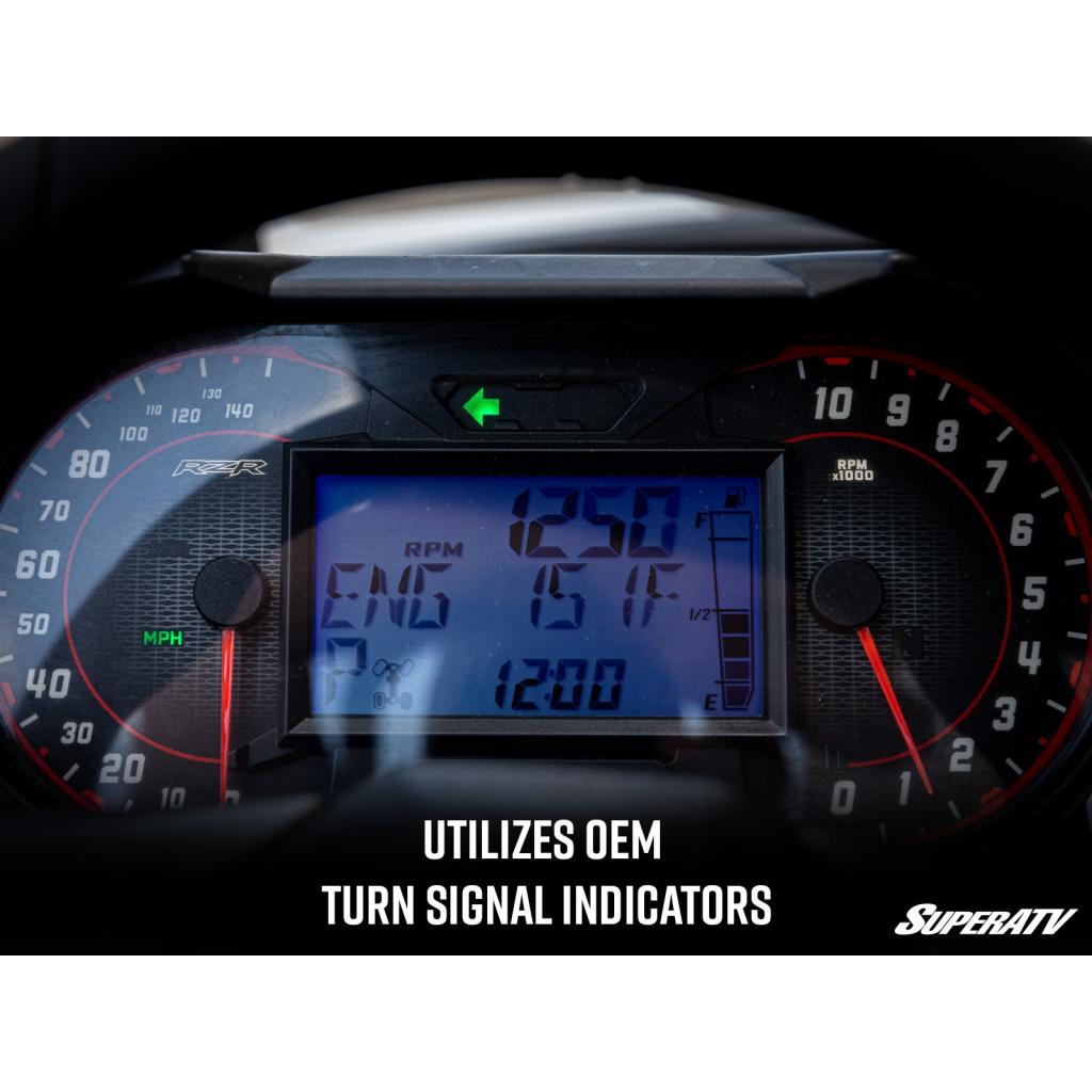 SuperATV Polaris RZR PRO XP Plug & Play Turn Signal Kit - MojoMotoSport.com