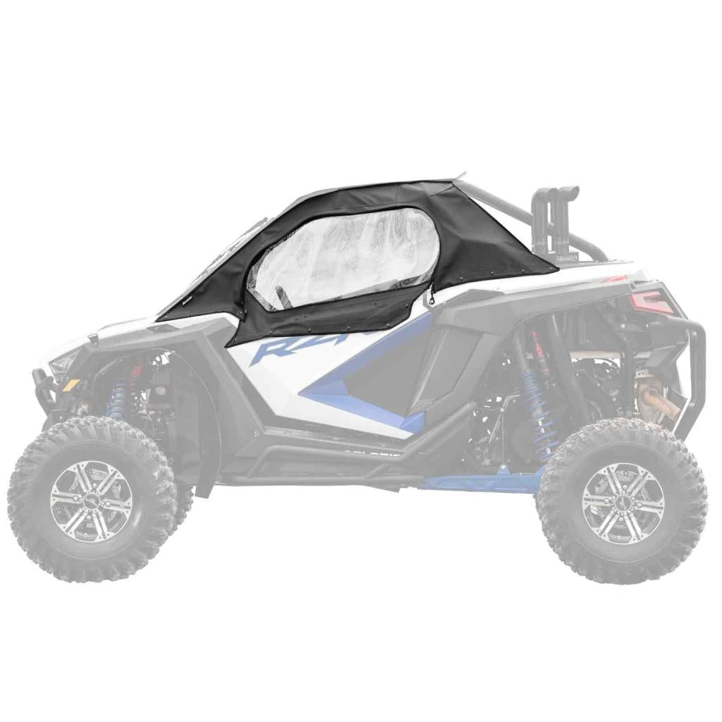 SuperATV Polaris RZR PRO XP Primal Soft Cab Enclosure Upper Doors - MojoMotoSport.com