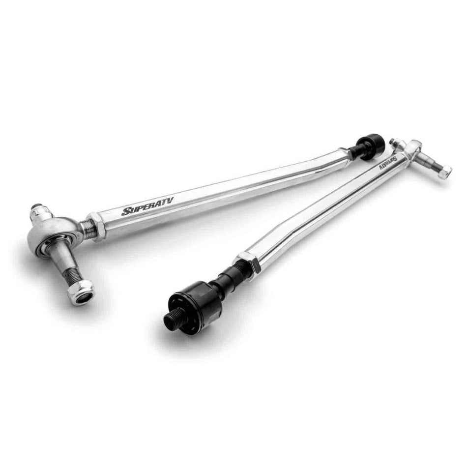 SuperATV Polaris RZR PRO XP RackBoss 2.0 Billet Aluminum Tie Rod Kit - MojoMotoSport.com