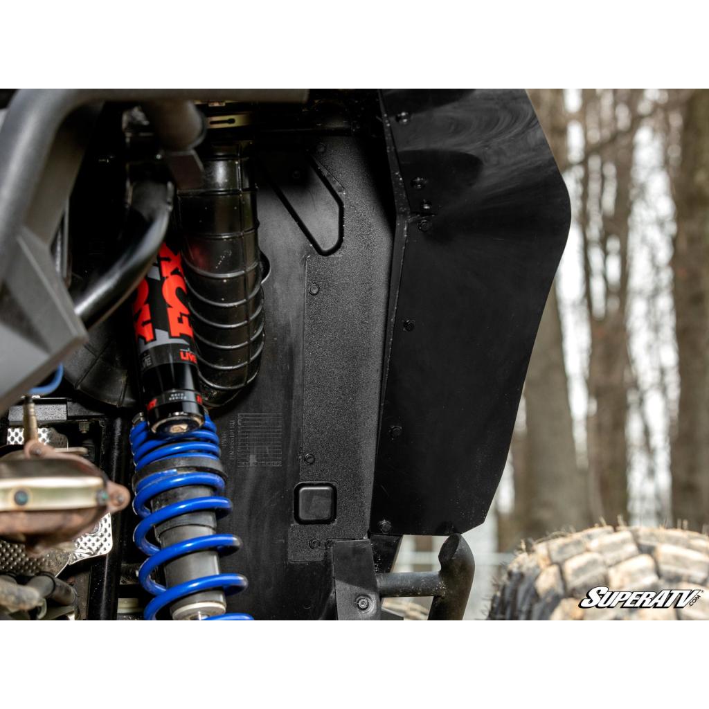 SuperATV Polaris RZR PRO XP Rear Fender Well Mud Guards - MojoMotoSport.com