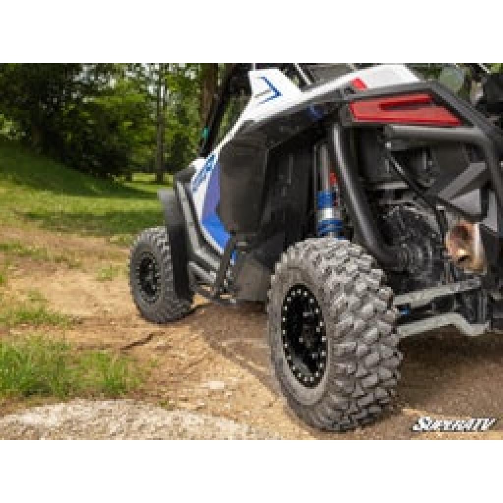 SuperATV Polaris RZR PRO XP Rear Fender Well Mud Guards - MojoMotoSport.com