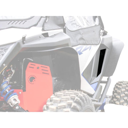 SuperATV Polaris RZR PRO XP Rear Fender Well Mud Guards - MojoMotoSport.com