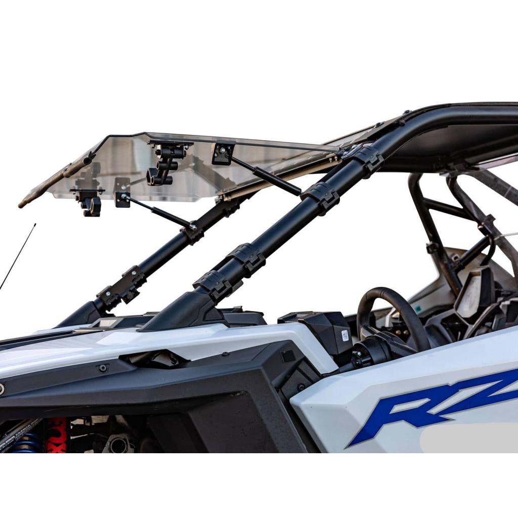 SuperATV Polaris RZR PRO XP Scratch Resistant Flip Windshield - MojoMotoSport.com