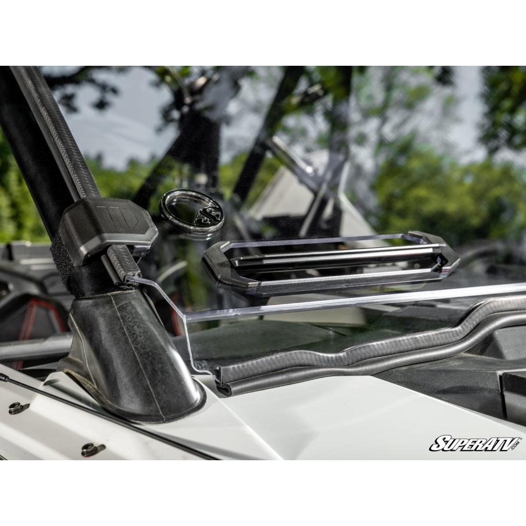 SuperATV Polaris RZR PRO XP Scratch Resistant Vented Full Windshield - MojoMotoSport.com