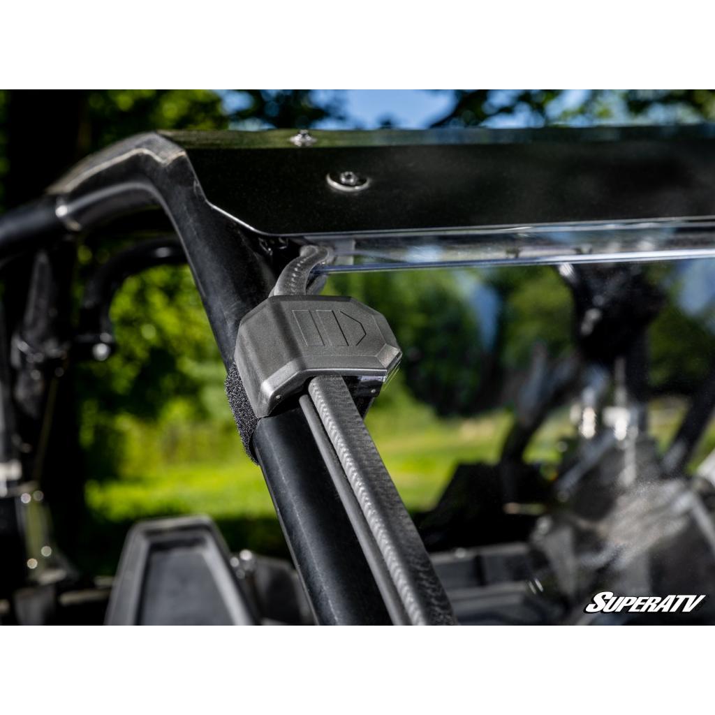 SuperATV Polaris RZR PRO XP Scratch Resistant Vented Full Windshield - MojoMotoSport.com