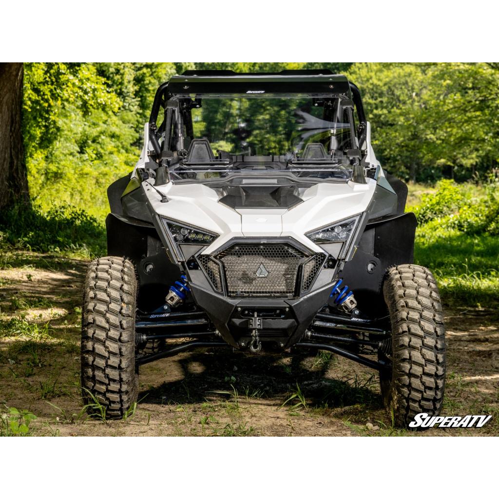 SuperATV Polaris RZR PRO XP Scratch Resistant Vented Full Windshield - MojoMotoSport.com
