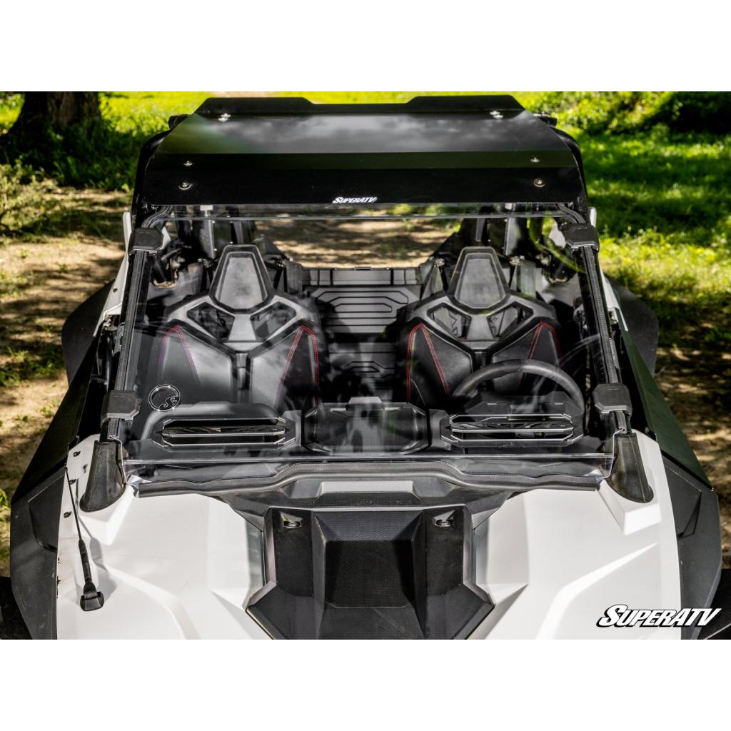 SuperATV Polaris RZR PRO XP Scratch Resistant Vented Full Windshield - MojoMotoSport.com