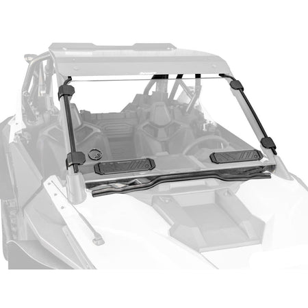 SuperATV Polaris RZR PRO XP Scratch Resistant Vented Full Windshield - MojoMotoSport.com