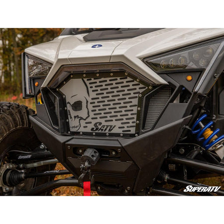 SuperATV Polaris RZR PRO XP Skull Style Grille Insert - MojoMotoSport.com