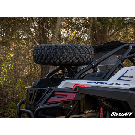 SuperATV Polaris RZR PRO XP Spare Tire Carrier - MojoMotoSport.com
