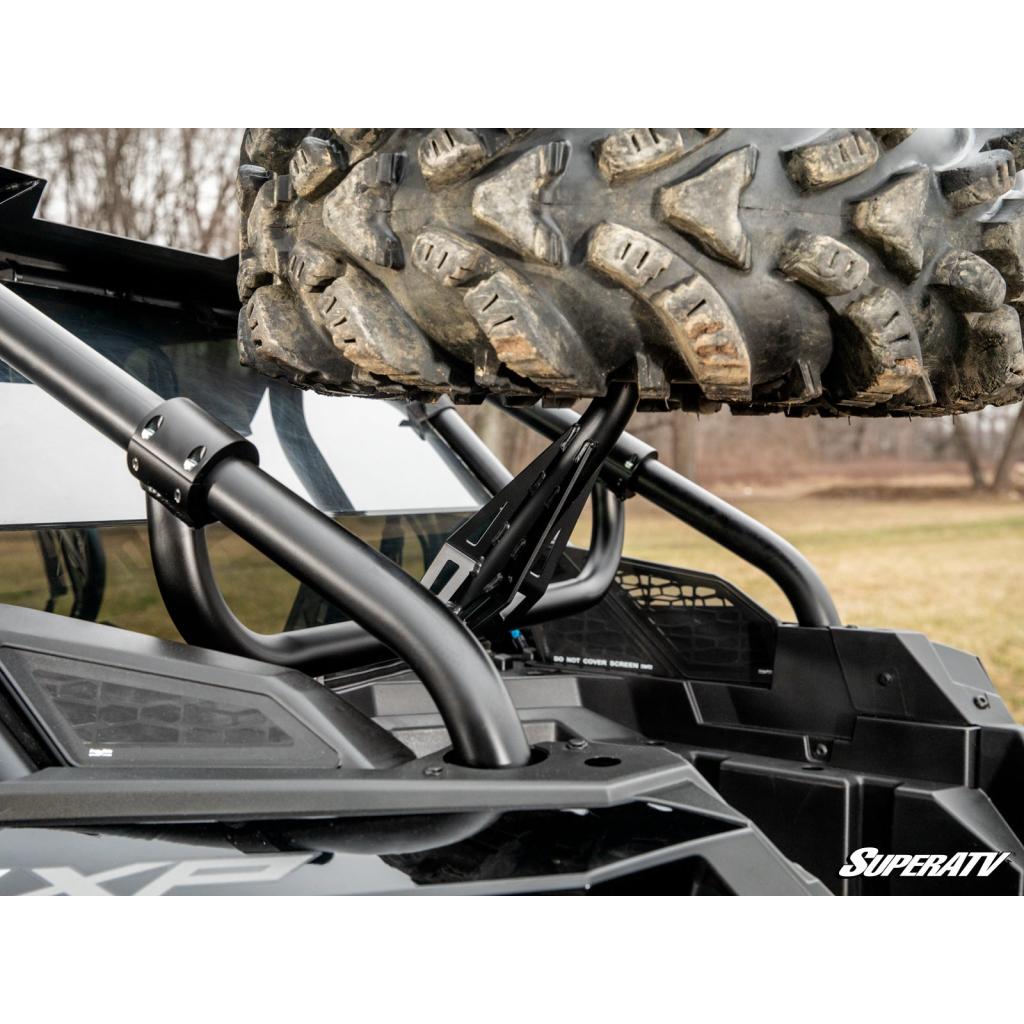 SuperATV Polaris RZR PRO XP Spare Tire Carrier - MojoMotoSport.com