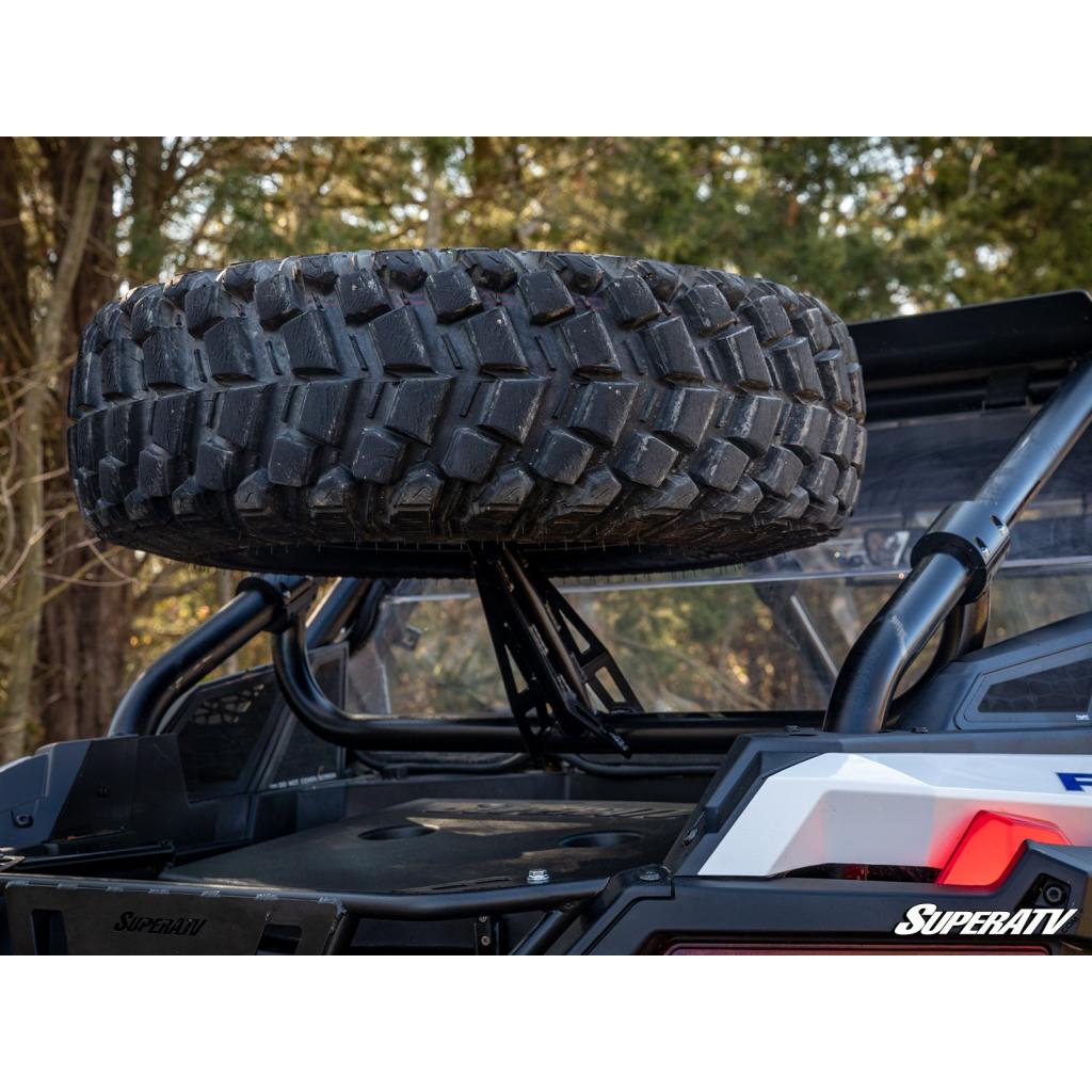 SuperATV Polaris RZR PRO XP Spare Tire Carrier - MojoMotoSport.com