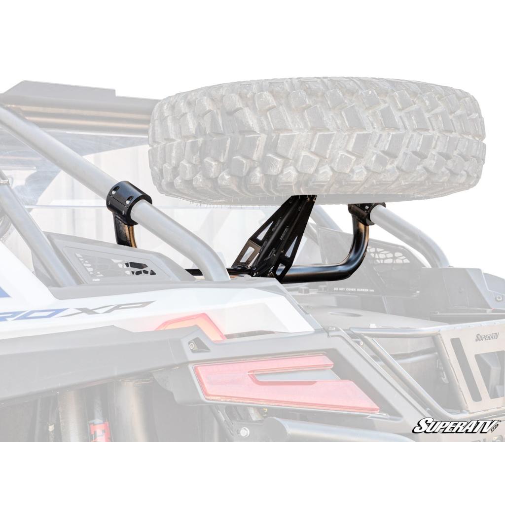 SuperATV Polaris RZR PRO XP Spare Tire Carrier - MojoMotoSport.com