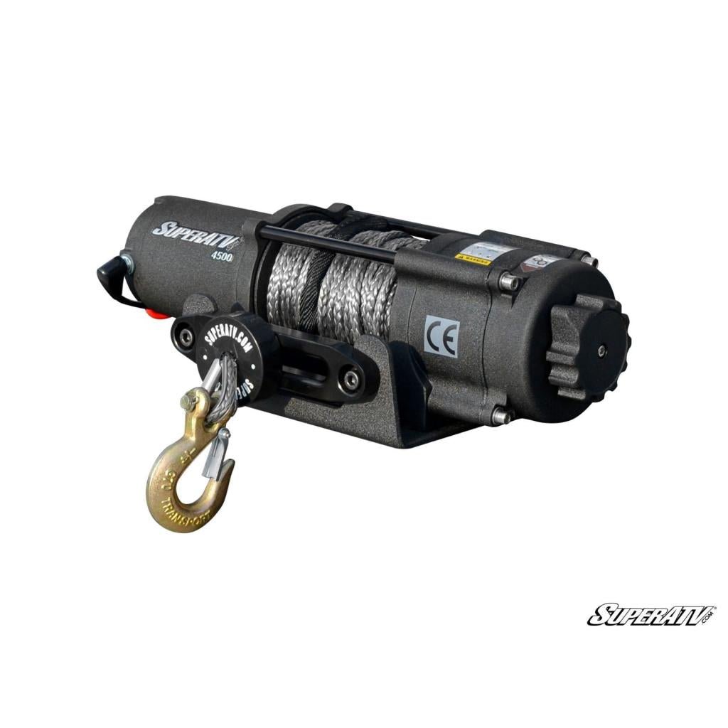 SuperATV Polaris RZR PRO XP Winch Mounting Plate - MojoMotoSport.com