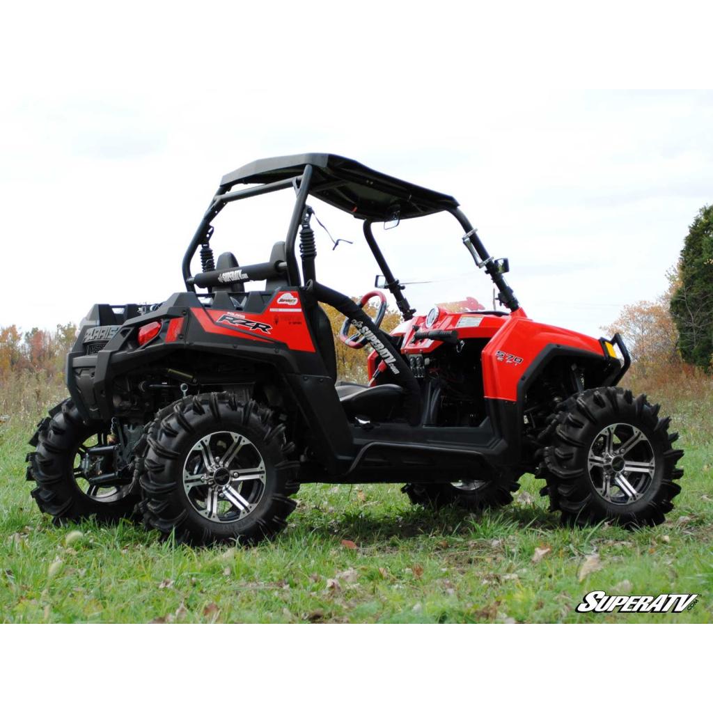 SuperATV Polaris RZR Rock Sliding Nerf Bars - MojoMotoSport.com