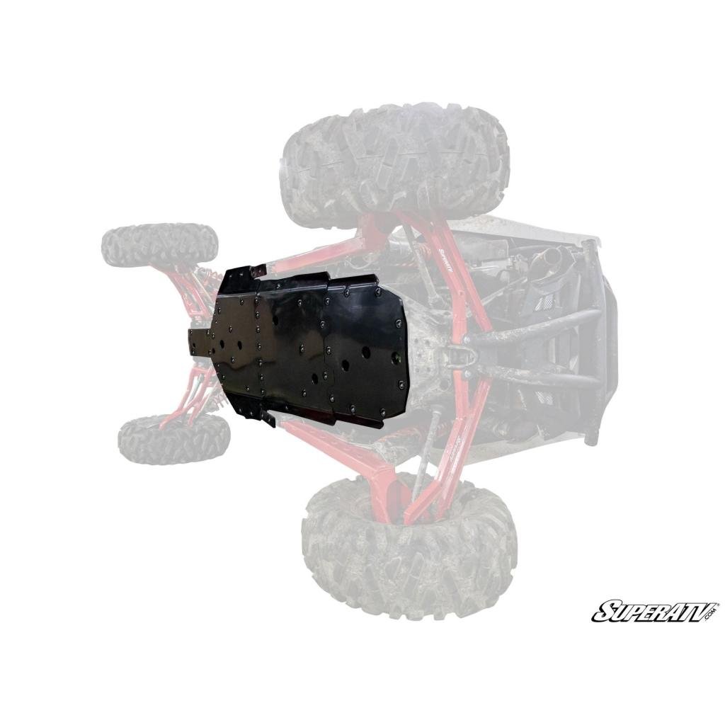 SuperATV Polaris RZR RS1 Full Skid Plate - MojoMotoSport.com