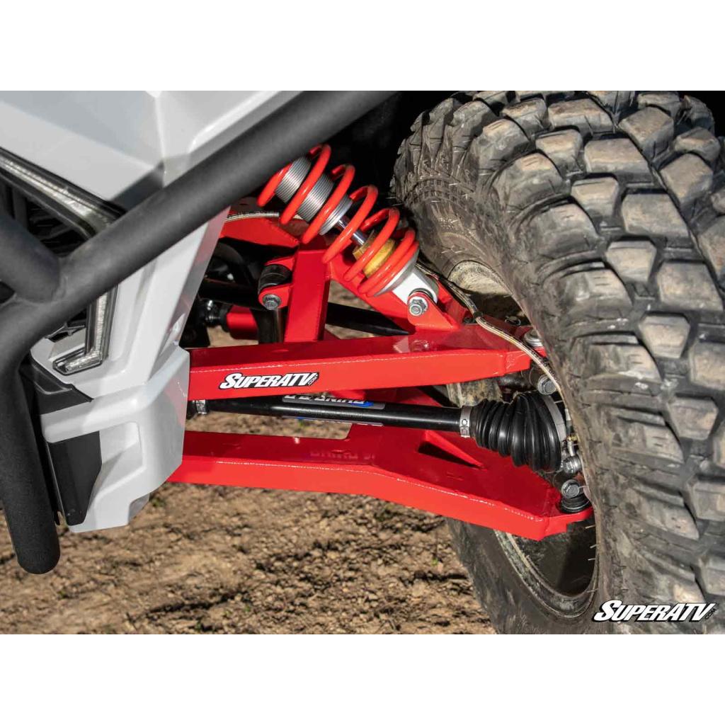 SuperATV Polaris RZR S 900 2" Forward Offset Boxed A - Arms - MojoMotoSport.com