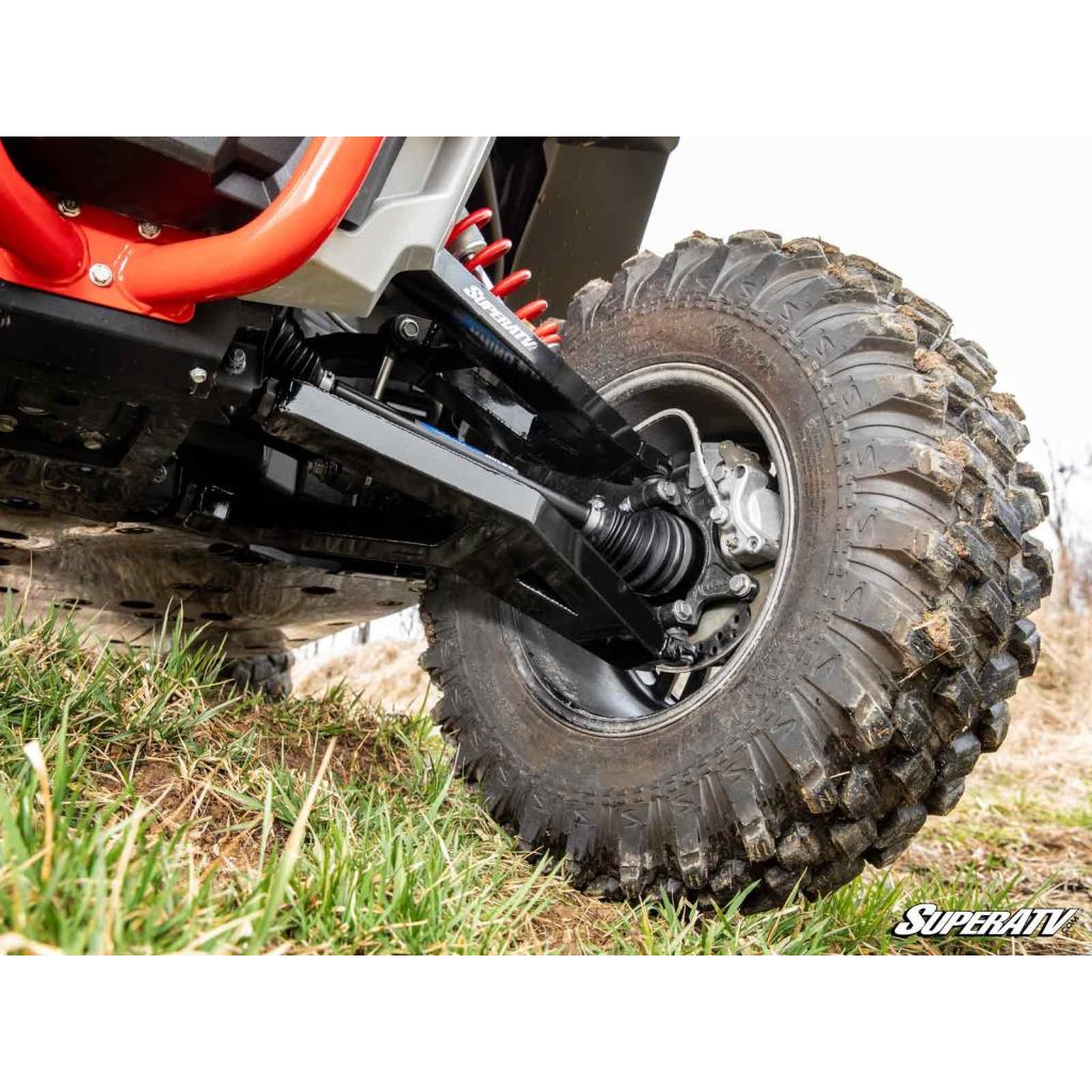 SuperATV Polaris RZR S 900 2" Forward Offset Boxed A - Arms - MojoMotoSport.com