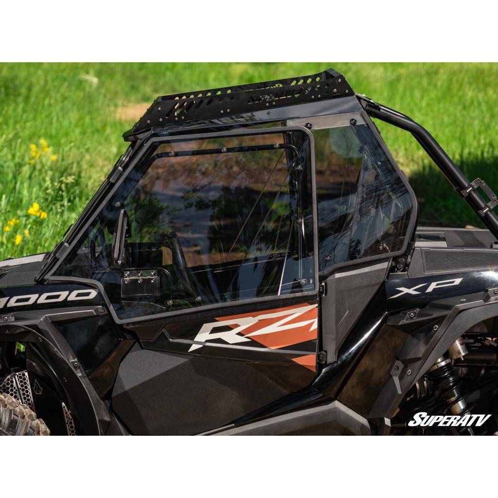 SuperATV Polaris RZR S 900 Hard Cab Enclosure Upper Doors - MojoMotoSport.com