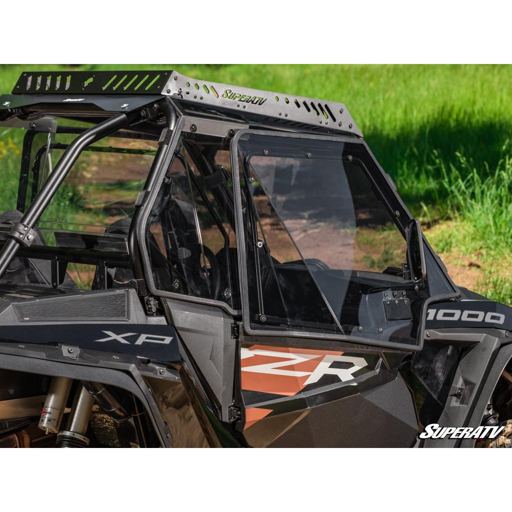 SuperATV Polaris RZR S 900 Hard Cab Enclosure Upper Doors - MojoMotoSport.com