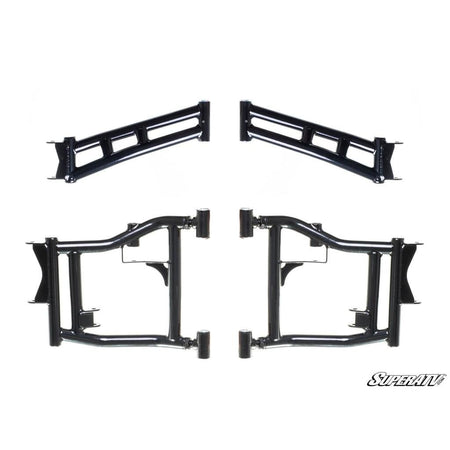 SuperATV Polaris RZR S 900 High Clearance 1.5" Rear Offset A - Arms - MojoMotoSport.com