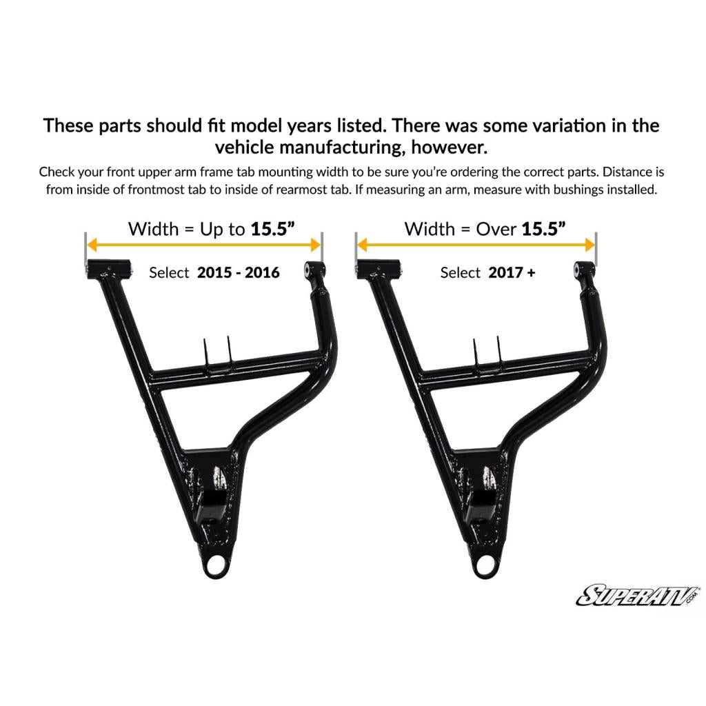 SuperATV Polaris RZR S 900 High Clearance A - Arms - MojoMotoSport.com