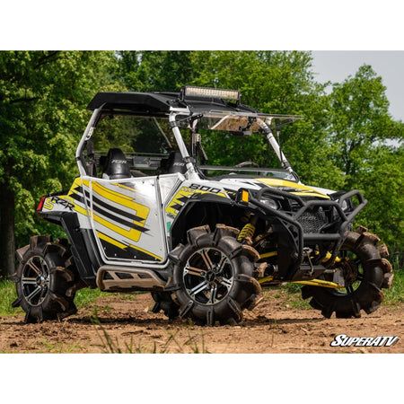 SuperATV Polaris RZR Scratch Resistant Flip Windshield - MojoMotoSport.com