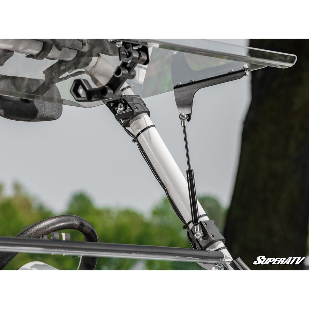 SuperATV Polaris RZR Scratch Resistant Flip Windshield - MojoMotoSport.com