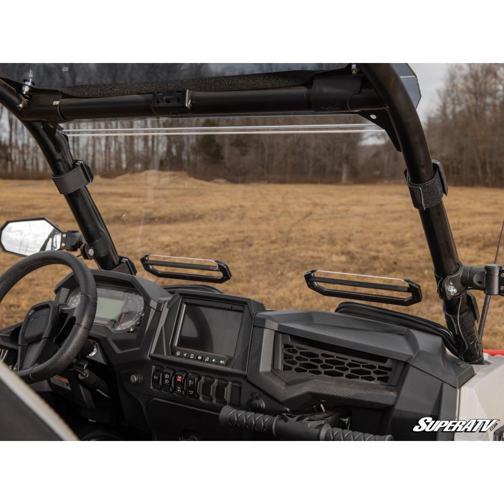SuperATV Polaris RZR Trail S 900 Vented Full Windshield - MojoMotoSport.com